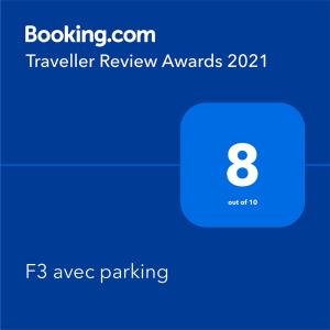 Appartement F3 avec parking le dauphin résidense St Thérèse bt B 37 Bis rue du clair matin 34200 Sète Languedoc-Roussillon