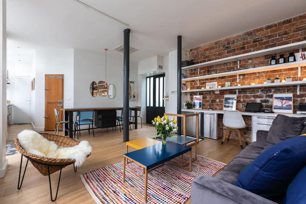 Appartement Fabulous Design Loft - High Marais/République 19 Rue Bouchardon 75010 Paris