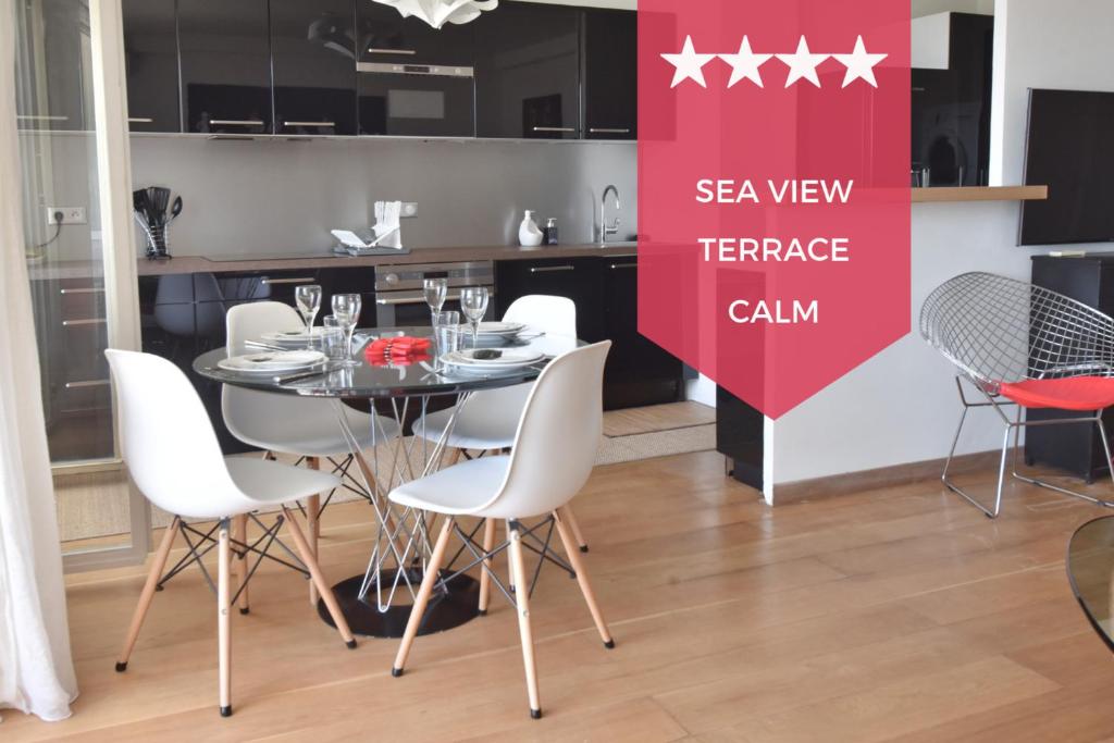 FACE A LA MER MODERNE TERRASSE PROCHE PLAGES 68 boulevard Alexandre III, 06400 Cannes