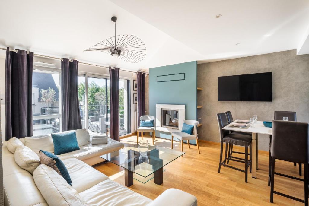 Appartement FENUA - Bail mobilité quartier de Rothéneuf Résidence le Domaine d'Augustin, 5 rue du Fil d'Ariane 35400 Saint-Malo