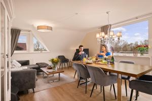 Ferien-Apartment Eisvogel im Naturschutzgebiet mit Privatstrand