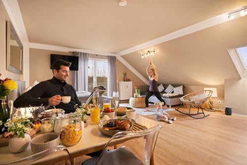 Ferien-Apartment Seewiesen mit Privatstrand