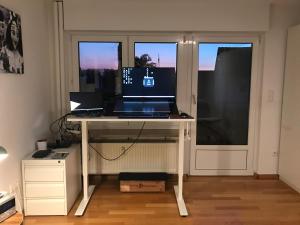 Ferienappartment mit Homeoffice, 2 Schlafzimmer mit Einzelbetten