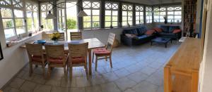 Ferienhaus Becker - Wohnung unten mit grosser Darssveranda