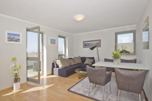 Ferienhaus Distelfink FeWo 01 Balkon, Meerblick