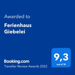 Ferienhaus Giebelei