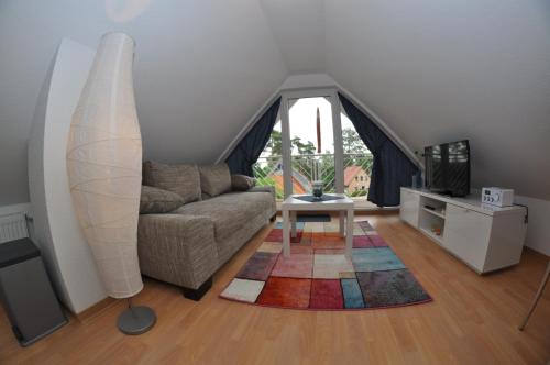Ferienhaus Müritzzauber / 1 Zimmer Dachgeschoss-Appartement