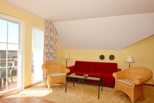 Ferienpark Neddesitz FeWo 48 Balkon