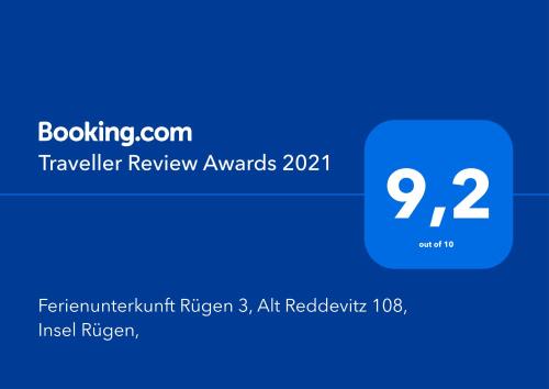 Ferienunterkunft Rügen 3, Alt Reddevitz 108, Insel Rügen, Sauna Nutzung möglich