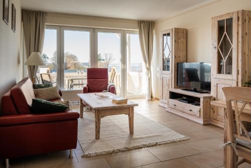 Ferienwohnung „Abendrot“ mit Meerblick