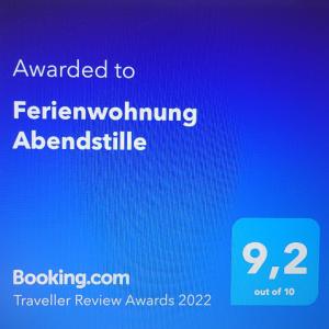 Appartement Ferienwohnung Abendstille Birkengraben 14 96052 Bamberg Bavière