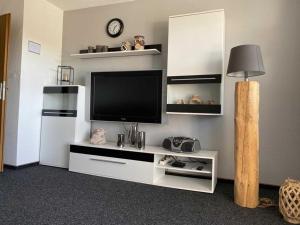 Ferienwohnung Am alten Deich mit Balkon