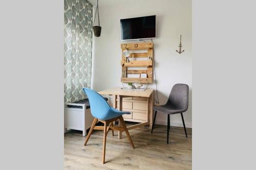Ferienwohnung am Südstrand auf Fehmarn, Hafenblick