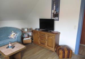 Ferienwohnung an der Harle Dachterrasse