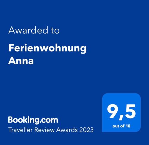 Ferienwohnung Anna