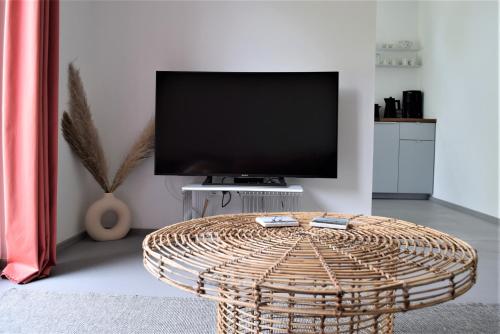 Ferienwohnung Backfisch, 500m zum Strand, Terrasse mit Garten