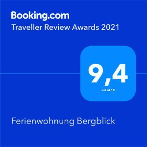 Ferienwohnung Bergblick