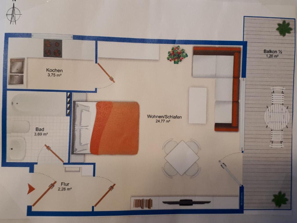 Ferienwohnung Bergblume 9 Kapellenweg, 87538 Bolsterlang