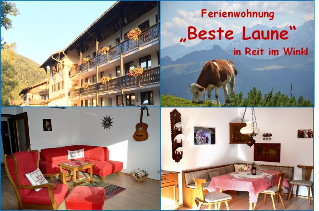 Appartement Ferienwohnung Beste Laune Am Waldbahnhof 7 (Nr. 50) 83242 Reit im Winkl