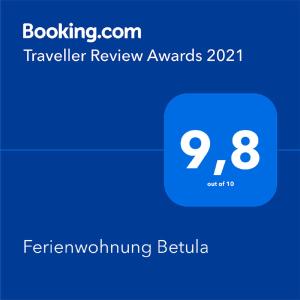 Appartement Ferienwohnung Betula Amersberg 11 EG 94538 Fürstenstein Bavière