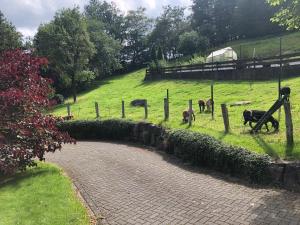 Ferienwohnung Donner am Wald mit Garten & Hot-Tub