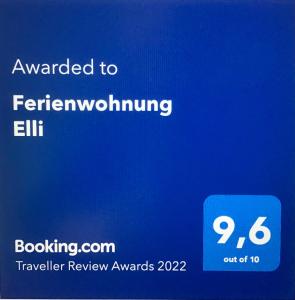 Ferienwohnung Elli
