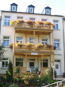 Appartement Ferienwohnung Elsterveilchen 100 m bis zur Soletherme und Theater Parkstraße 15 gehobenes Erdgeschoss 08645 Bad Elster Saxe