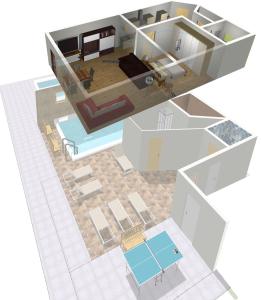Ferienwohnung Freudensee im Bayerischen Wald - Pool, Sauna