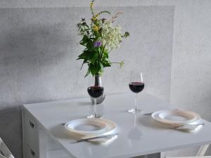 Ferienwohnung HECKENROSE mit Sauna und Schwimmbad