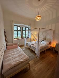 Ferienwohnung Hortensie Rittergut Schloss Zehista