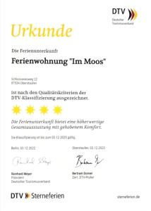 Ferienwohnung Im Moos