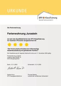 Ferienwohnung Jurastein