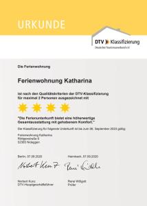 Ferienwohnung Katharina 4 Sterne laut DTV Wallbox 11KW