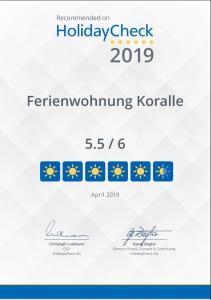 Ferienwohnung Koralle - Am Wasser