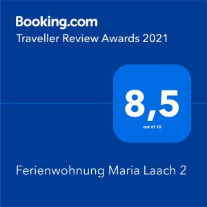 Appartement Ferienwohnung Maria Laach 2 Wehrer Straße 1 1. Etage 56653 Glees Rhénanie-Palatinat