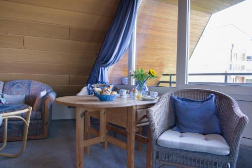 Ferienwohnung MB36 mitten in Duhnen mit Meerblick