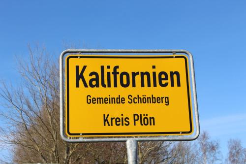 Ferienwohnung Michel vom Deich, Kalifornien, erste Strandreihe