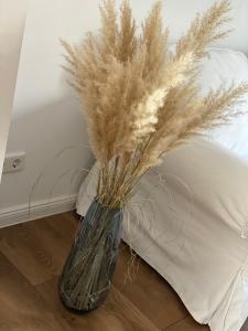 Ferienwohnung mit Balkon und Garten OG