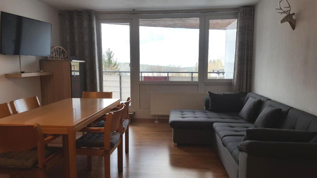 Appartement Ferienwohnung mit einen Schlafzimmer mit Blick über den Bayrischen Wald Am Predigtstuhl 2 94379 Sankt Englmar