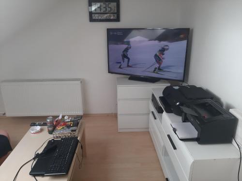 Ferienwohnung mit Gartenbenutzung