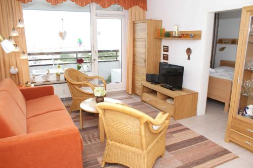 Ferienwohnung mit Hafenblick