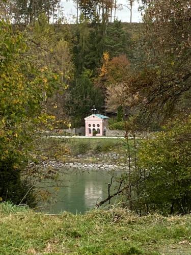 Ferienwohnung mit Salzachblick