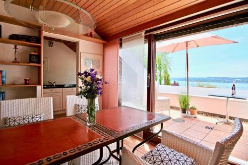 Ferienwohnung mit Seeblick und Dachterrasse in Überlingen