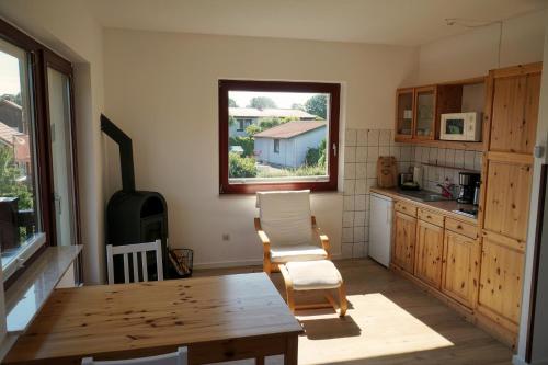 Ferienwohnung mit Seeblick und Strand