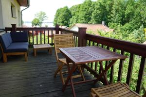 Ferienwohnung mit Seeblick und Strand