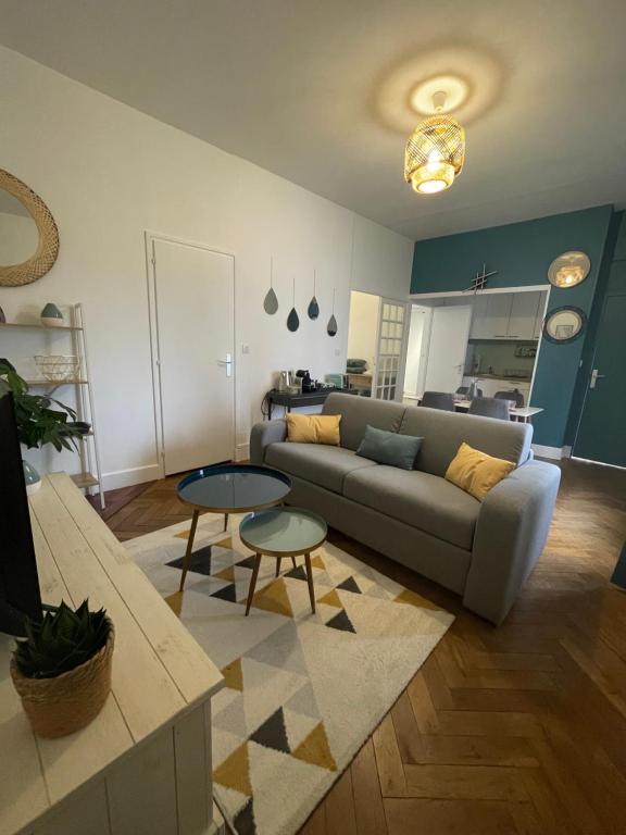 Ferienwohnung Moewennest mit Balkon
