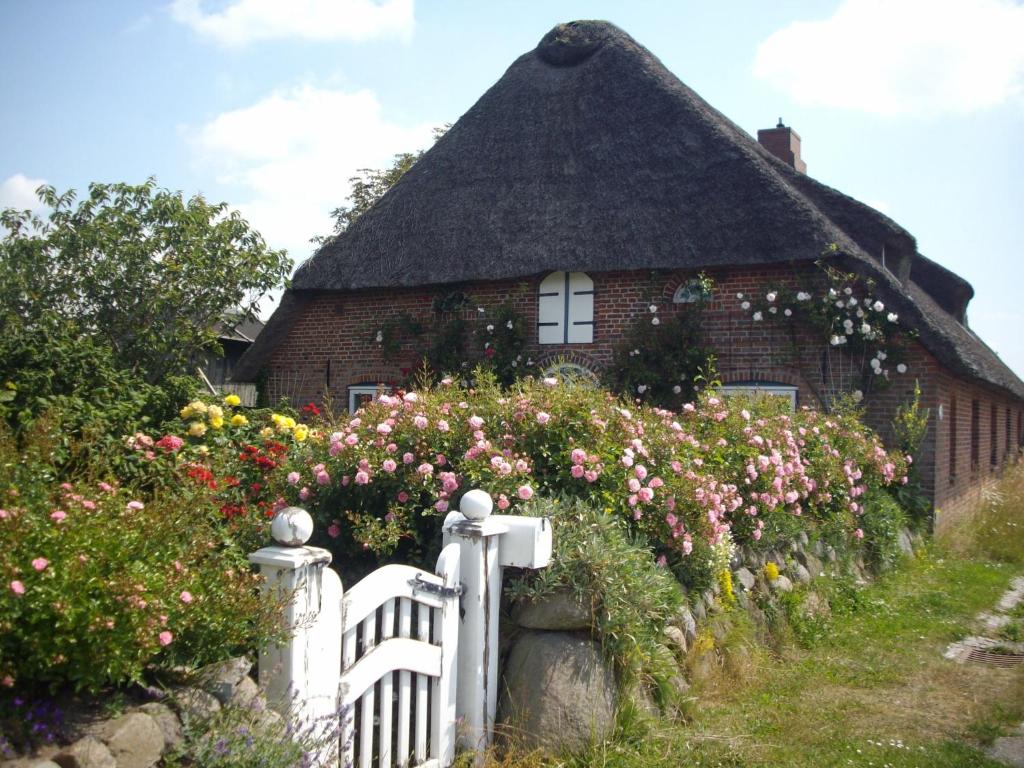 Appartement Ferienwohnung Nordsee im Friesenhaus Dikhüs Gotteskoogdeich 12 25899 Emmelsbüll-Horsbüll