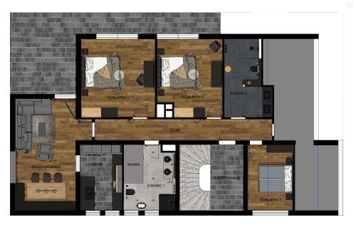 Ferienwohnung Reintal mit Sauna