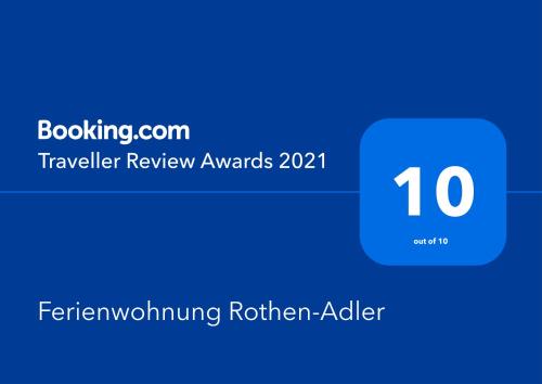 Ferienwohnung Rothen-Adler