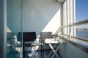 Ferienwohnung Schleiloge mit Panoramablick auf die Schlei